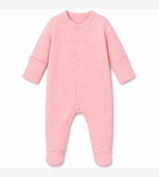 Дитячий комбінезон для дівчинки, р.56-62 см, кашкорсе, рожевий фото на tatoshka.ua