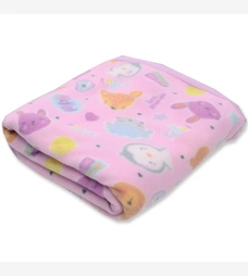 Ковдра велсофт 90*100, рожева фото на tatoshka.ua