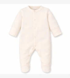 Дитячий комбінезон уні, р.50-62 см, інтерлок 'Рапорт' , молочний фото на tatoshka.ua