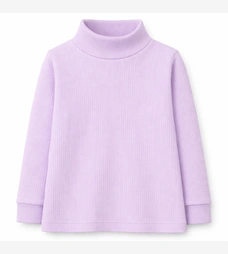 Дитячий гольф для дівчинки, р.98-164 см, жакард, фіолетовий фото на tatoshka.ua