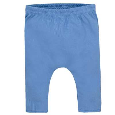 Дитячі штани для хлопчика, р.80-86 см, ластик рубчік , голубі