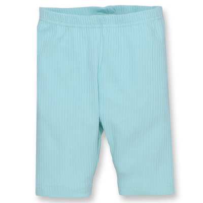 Велосипедки дитячі для дівчинки, р.98-110 см, рубчик (кашкорсе), зелені