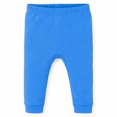 Дитячі штани для хлопчика , р.74-92 см, інтерлок, сині