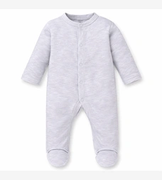 Детский комбинезон уни, р.46-48 см, интерлок, серый меланж. фото на tatoshka.ua