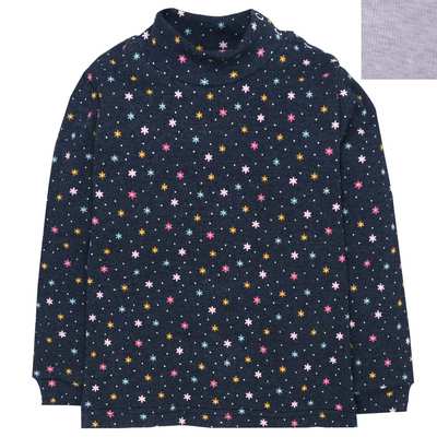 Дитячий гольф для дівчинки, р.86-116 см, кашкорсе з підчесом, синій