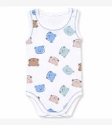 Боді уні, 68-86 см, рібана , білий з принтом фото на tatoshka.ua