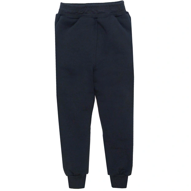 Дитячі штани для хлопчика, р.104-164 см, футер з підчосом , чорні фото Татошка