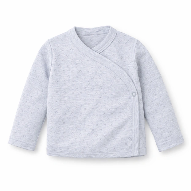 Льоля уні, 56см, ажур 100% бавовна, сірий меланж фото Татошка