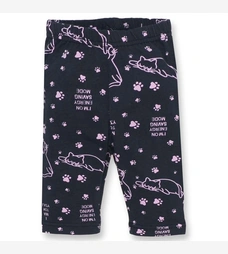 Велосипедки (треси) , р.92-128 см, кулір, чорні з принтом фото на tatoshka.ua