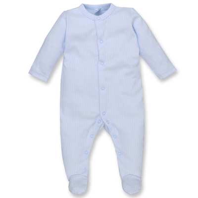 Дитячий комбінезон уні, р.62-74 см, інтерлок "рапорт", блакитний