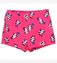 Шорти для дівчинки , 92-134 см, кулір з еластаном, рожеві з принтом фото на tatoshka.ua