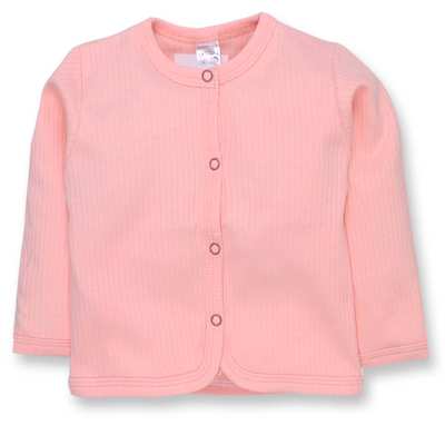 Дитяча кофточка для дівчинки, р.68-86 см, інтерлок рапорт, рожева