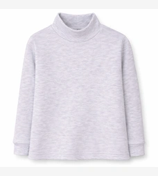 Дитячий гольф уні, р.92-146 см, інтерлок, сірий меланж фото на tatoshka.ua