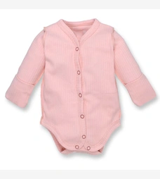 Напівкомбінезон для дівчинкиі, 56 см, інтерлок  рапорот 100% бавовна,рожева, ручка 'трансформер' фото на tatoshka.ua