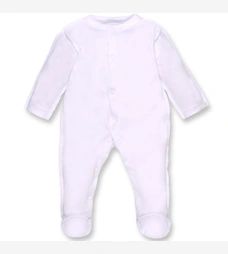 Детский комбинезон уни, р.46-56 см, интрелок, белый фото на tatoshka.ua