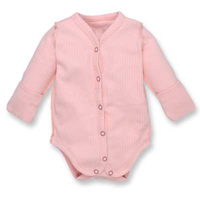 Напівкомбінезон для дівчинкиі, 56 см, інтерлок  рапорот 100% бавовна,рожева, ручка "трансформер"