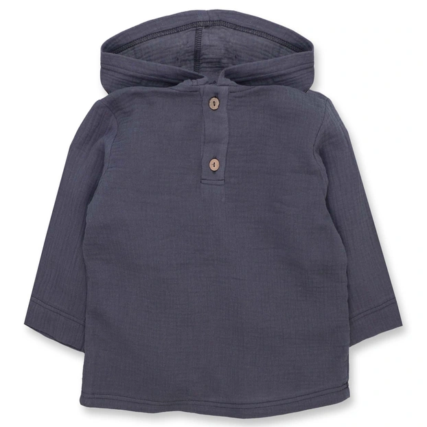 Дитячий джемпер уні, 92-134см, муслін, сірий фото Татошка