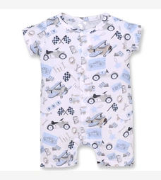 Пісочник уні, 62-86см, муслін 100% бавовна, білий з принтом фото на tatoshka.ua