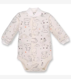 Боді уні, 62-74см, Футер 100% бавовна, молочний с принтом фото на tatoshka.ua