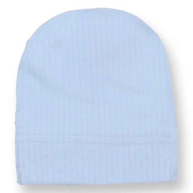 Дитяча шапочка, р.36-42 р, інтерлок рапорт, блакитна фото Татошка