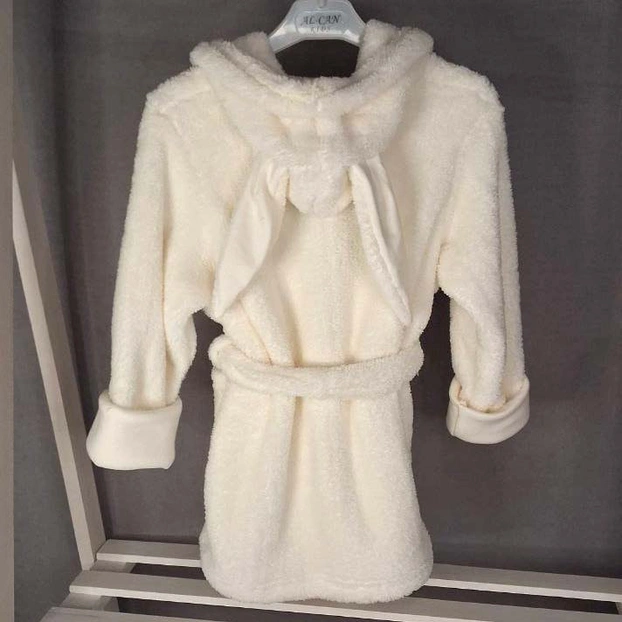 Халат уні,104-134 р., велсофт ,молочний фото Татошка