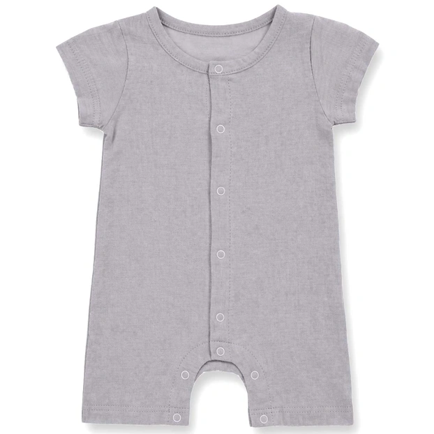 Песочник уни, 62-86см, муслин 100% хлопок, серый фото Татошка