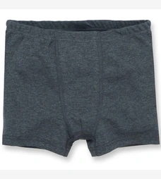 Дитячі труси-боксери для хлопчика, р. 134-164см, рібана, сірий меланж фото на tatoshka.ua