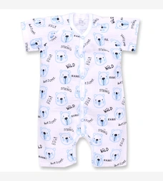 Пісочник ун, 62-74см, муслін 100% бавовна, білий з принтом фото на tatoshka.ua