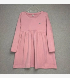 Дитяча сукня, р.92-122 см, рубчик (кашкорсе), пудровий фото на tatoshka.ua