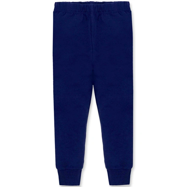 Дитячі штани для хлопчика з кишенями, р.92-164 см, футер , сині фото Татошка