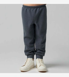 Дитячі штани для хлопчика, р.92 см, футер з подчесом, сірий меланж фото на tatoshka.ua