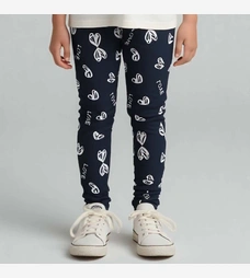 Дитячі лосини , р.104-164 см, кулір з еластаном, чорний з принтом фото на tatoshka.ua