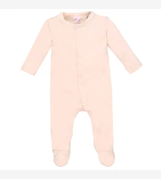 Детский комбинезон уни, р.62-86 см, интерлок, молочный фото на tatoshka.ua