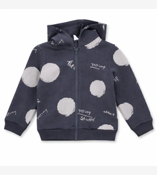 Джемпер уні, 92-110 см, футер тринитка , сірий з принтом фото на tatoshka.ua