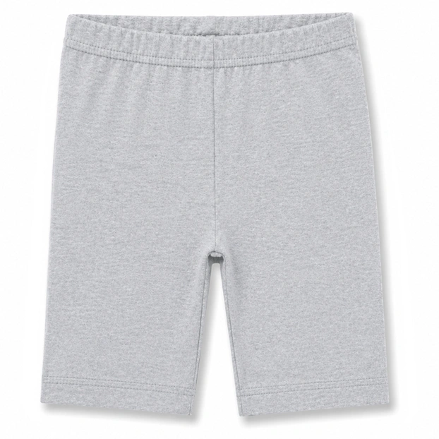 Велосипедки (треси) укорочені , р.104-146 см, кулір з еластаном, сірий меланж фото Татошка