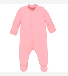 Дитячий комбінезон для дівчинки, р.56-62 см, кашкорсе, рожевий фото на tatoshka.ua