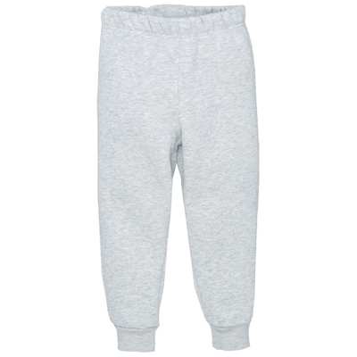 Дитячі штани уні, р.74-164 см, футер з підчосом , сірий меланж