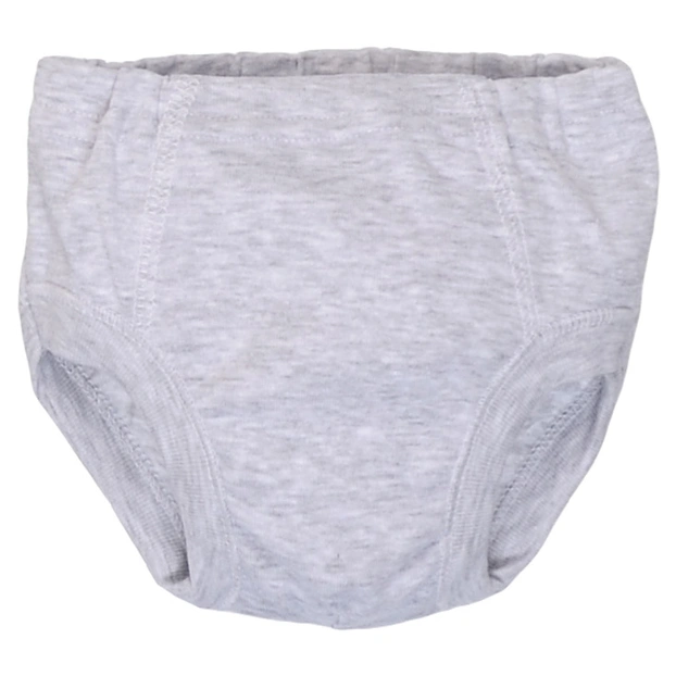 Труси для хлопчика, 92-134см, рібана, сірий меланж фото Татошка