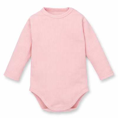 Полукомбинезон для девочки, 80-86 см, интерлок рапорот 100% хлопок, розовый.