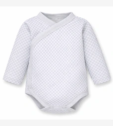 Напівкомбінезон уні, 46-48 см, інтерлок ,100% бавовна,сіра з принтом фото на tatoshka.ua