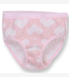 Труси класичні для дівчинки, 86-122см, мультіріп 100% бавовна, білі з принтом фото на tatoshka.ua