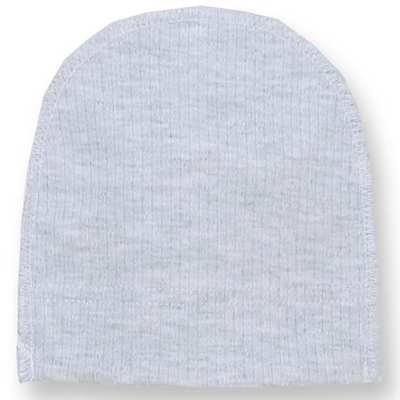 Дитяча шапочка, р 36-42 р, інтерлок рапорт, сірий меланж