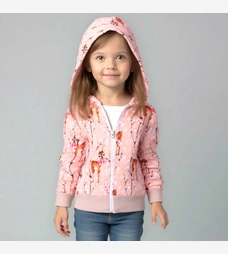 Джемпер для девочки, 80-116 см, футер, серый фото на tatoshka.ua