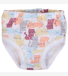 Труси для дівчинки, 86-128см, рібана,білі з принтом фото на tatoshka.ua