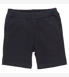 Шорти для хлопчика, 80-134 см, футер петельний, чорні фото на tatoshka.ua