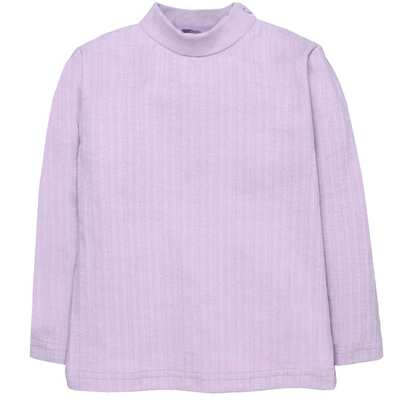 Дитячий гольф для дівчинки, р.98-164 см, жакард, фіолетовий