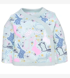 Льоля для дівчинки, 50-62 см, інтерлок 100% бавовна, зелена з принтом фото на tatoshka.ua