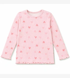 Дитячий джемпер для дівчинки, р.86-134 см, рубчик(кашкорсе), рожевий з принтом фото на tatoshka.ua