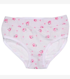 Труси для дівчинки, 92-146см, кулір з еластаном,білі з принтом фото на tatoshka.ua