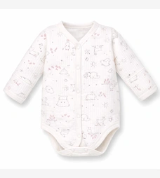 Напівкомбінезон уні, 62-68 см, інтерлок рапорот 100% бавовна,молочний з принтом фото на tatoshka.ua